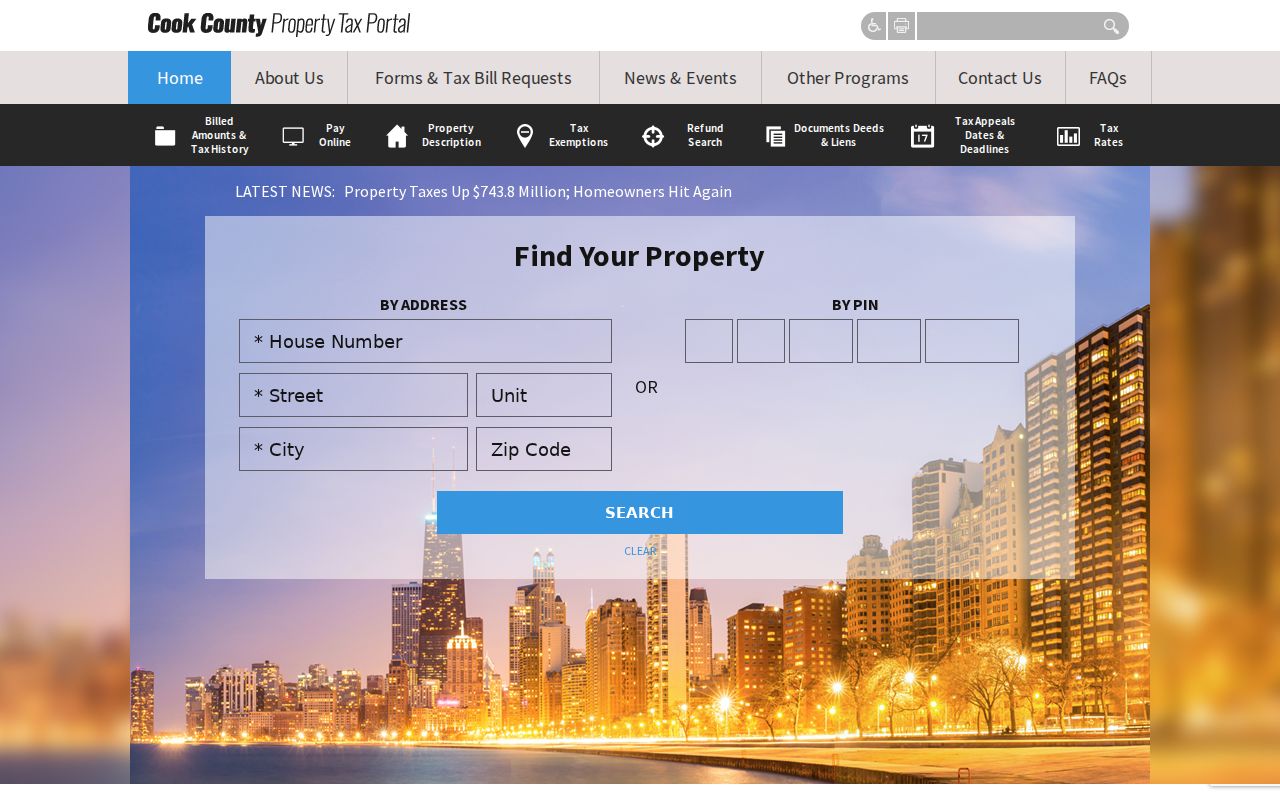 Elmwood Park residents directory Cook County property portal